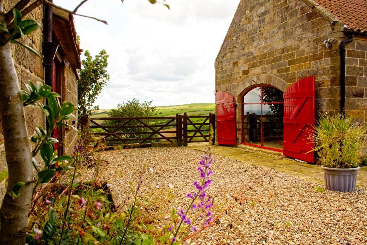 Spangle Cottage, Borrowby Farm Cottages Staithes Exterior foto